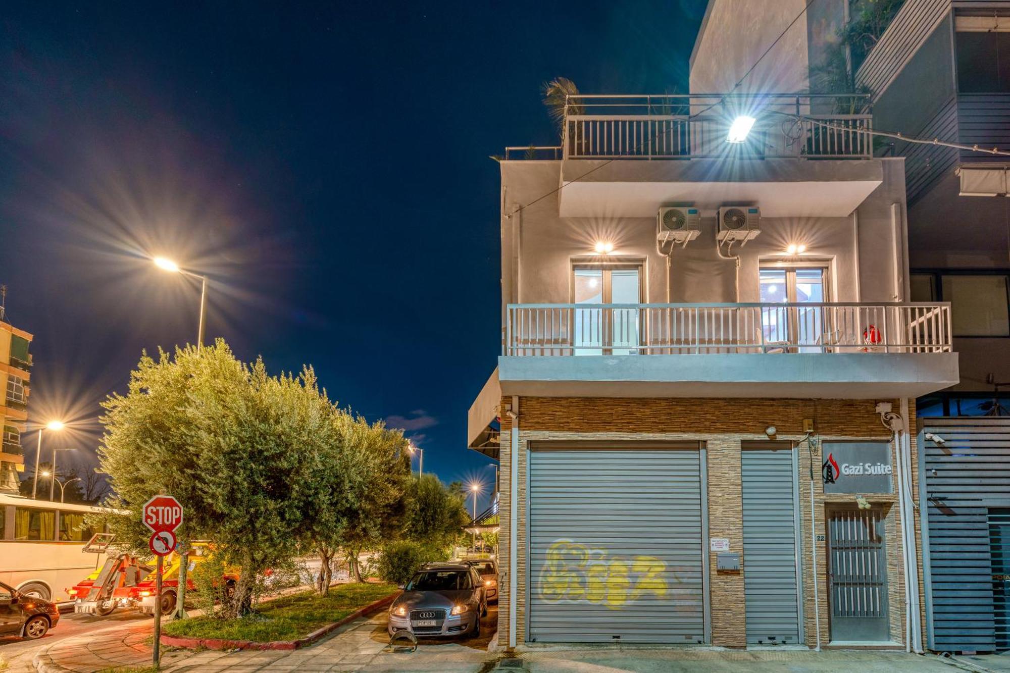 Gazi With Private Rooftop Athens